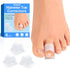 heqxwl Hammer Toe Corrector, 6 Pack Toe Spacers, Toe Straighteners for Curled Toes,