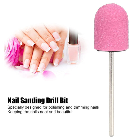 Nail Drill Bits Kit - Sanding and Polishing Nail Drill Bits Set for Manicure and Pedicure Home Salon Use