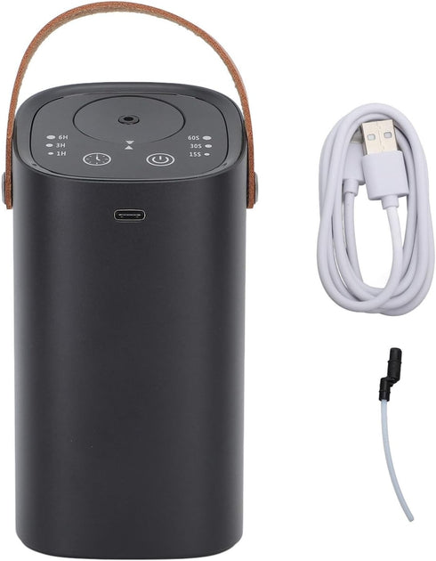 USB-Powered Aromatherapy Diffuser for Home, Car & Office Waterless Essential Oil with Auto Shut-Off & Design
