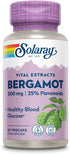 Solaray Bergamot Advanced Formula, Cardiovascular Support Fruit Extract, 500mg Veg Cap, 60 Count