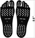 Beach Foot Pads, Barefoot Adhesive Invisible Shoes, Anti-Slip Waterproof Silicone Stick on Foot Pad, 6 Pack