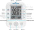 Easy@Home Digital Blood Pressure Monitor, Upper Arm BP Machine with Large Cuff and Individual Memory