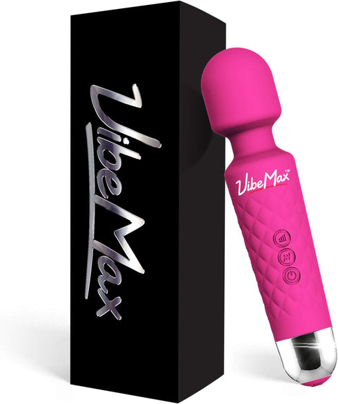 VibeMax Rechargeable Personal Massager - Powerful Multi Speed Vibration - Whisper Quiet -