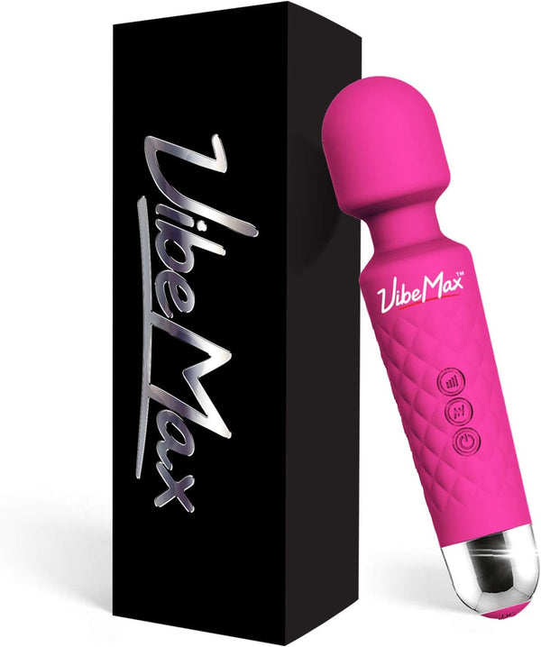 VibeMax Rechargeable Personal Massager - Powerful Multi Speed Vibration - Whisper Quiet -