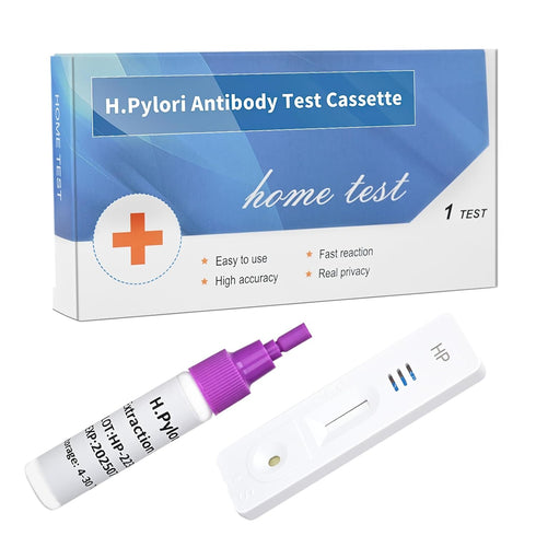 Helicobacter Pylori Test Kits, H. Pylori Stool (Antigen), Quick Home Testing, Highly Accurate Results