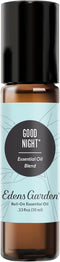 Edens Garden Good Night Essential Oil Roll-On Blend, 100% Pure Therapeutic Aromatherapy, Kid & Skin Safe, 10 ml
