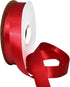 Morex Ribbon Double Face Satin Ribbon 7/8" X 50 YD Ruby for Gift Wrapping, Birthday Gift Cards, Satin Dress, Silk