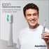 AquaSonic Icon Replacement Brush Heads | 2 Brush Heads | Compatible with AquaSonic Icon Toothbrush | for Normal &