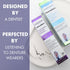 Dr. B Dental Solutions Cleanadent Denture and Gum Toothpaste, ADA Accepted, 4 oz, 2 Pack
