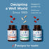 Designs for Health Charcoal Plus Binder - Toxin Binder with Activated Charcoal, Organic Chlorella for Full Body Detox
