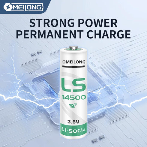O MEILONG LS14500 (5-Pack) A98L-0031-0011 6V Lithium Replacement Battery