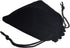 JIAKAI 30pcs Velvet Double Drawstring Cloth Bag - Jewelry Drawstring Pouches for Small Items (Black)