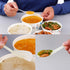 50 PCS Clear Plastic Disposable Spoons, Asian Soup Spoons, Chinese Tasting Spoons, Plastic Cutlery with Round Bottom