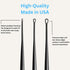 Premium Tonsil Stone Removal Kit, Safe Easy Removal, Bioengineer Designed Tools Made in USA, Blue