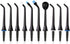 MySmile 10 Pcs Replacement Jet Tips, Water Dental Flosser Nozzle Set, Compatible with MySmile Cordless Select
