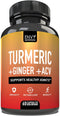 Turmeric & Ginger Supplement Capsules with Apple Cider Vinegar - 60 Caps for Enhanced Immunity & Metabolism Support
