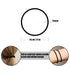 Thick Hair Ties No Damage, 120 Pcs Elastics for Ponytail Holders for Women, Men & Girls, Hair Accessories (4mm)