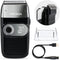PRITECH 2 in 1 Electric Shaver for Men, Foil and Bald Shavers with Rechargeable 3 Adjustable Speeds (Black Silver)