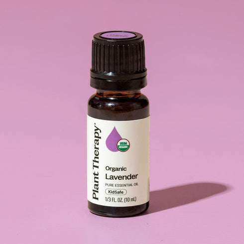 Plant Therapy Organic Lavender Essential Oil 100% Pure, 10 mL, USDA Certified Organic