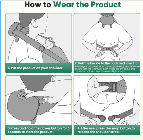 PARADISUS Neck and Shoulder Massager with Heat Cordless Deep Tissue Shiatsu Back Massager for Pain Relief, Wireless
