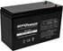 SEFEPODER 12V 7Ah Rechargeable Sealed Lead Acid Battery (F1 Terminals)