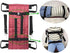 Jeamive Foldable Patient Lift Stair Slide Board,Mobility Aids Equipment Transfer Emergency Evacuation Wheelchair Belt