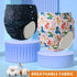 WEEOATAR Unisex Reusable Adult Cloth Diaper,Washable Swim Nappies,Adjustable Incontinence Pocket Diaper