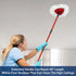 Mop Handle and Mop Base Replacements, 2 Microfiber Mop Head Refills for O Ceda EasyWring 1-Tank Spin Mop System