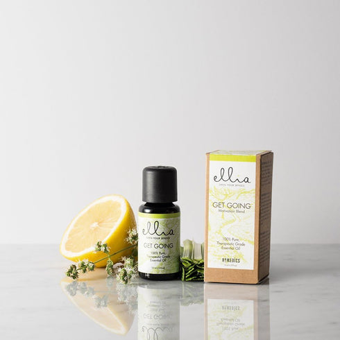 Ellia Essential Oil Diffuser | Get Going Blend | 15ml, 100% Pure, Therapeutic Grade