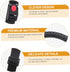 OUNONA Car Assist Handle for Elderly Multi Purpose Standing Aid Safety Grips for Non Slip Design for Bed and Vehicle