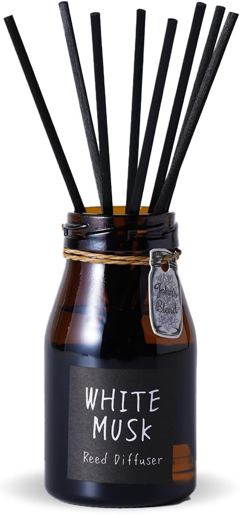 John's Blend Nor Corporation Room fragrance reed diffuser Johns Blend 140ml white musk OA-JON-6-1