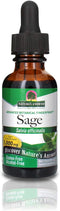 Nature's Answer Alcohol Free Sage Leaf Supplement, 1 Fluid Ounce, Digestive Support