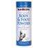 NutriBiotic Body & Foot Powder, Unscented, 4 Oz - Vegan, Non-GMO, with Grapefruit Seed Extract & Tea Tree Oil