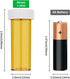Urekt 6 (20 Pack) Empty Plastic Medicine Pill Bottles with Child Resistant Caps, Dram Small Prescription Medicine