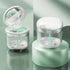 Denture Bath Cup, Retainer Cleaner Case Box, Night Mouth Guard Holder with Drain Tray for Travel Cleaning