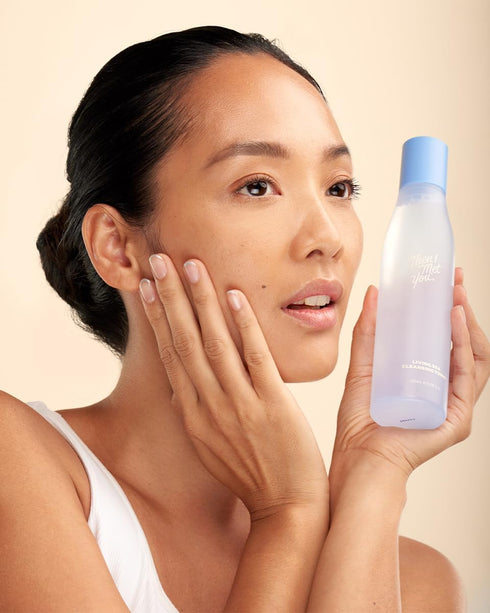 Then I Met You Living Sea Cleansing Tonic, Face Toner & Makeup Remover with Deep Sea Water, 6.08 oz, Vegan & Clean
