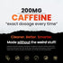 SmarterVitamins 200mg Caffeine Pills - MCT Oil from 100% Coconuts + 100mg L-Theanine, Energy Focus, 50 Liquid Softgels