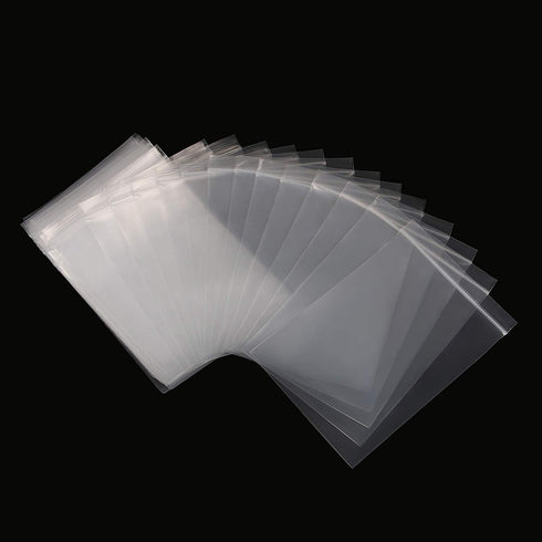 200Pcs Resealable Zip Plastic Bags 3.5 x 5 Inches - Clear Self Sealing Bags for Jewelry, Cookie, Candy, Birthday Party