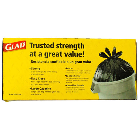 Clorox Sales Co 30 Gallon Quick Tie Trash Bags, 10 Count