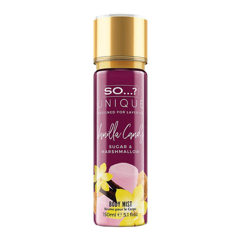 So...? Unique Vanilla Candy Body Mist - 5.1 oz Delightful Fruity Vanilla Perfume for Women, Gifts