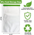 Odor Proof Food Storage Bear Bags, 2 Pack Reusable Zipper Barrier Bags, Airtight Waterproof for Backpacking, Camping,