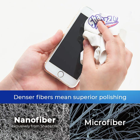 Nanofiber Cleaning Cloth - Microfiber Towels for Streak-Free Cleaning, Ideal for Cars and Household Use