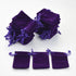 Nydotd 100pcs 2 X 2.8 inch Velvet Cloth Jewelry Pouches, Drawstring Bags for Christmas Candy Gift Bag, Wedding Favors