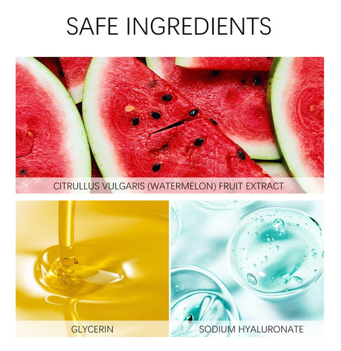 2 Pcs Watermelon Moisturizer Facial Serum, Brighten, Moisturize, and Lightweight Glow Facial Serum & Priming Liquid