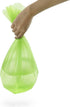 Kekow 13 125 Counts Gallon Kitchen Trash Bags, Green