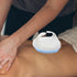 Unomor Gua Sha Meridian Massage Brush for Back and Neck, Muscle Massage Tool with Blue Handle, Multi-Function Scraping