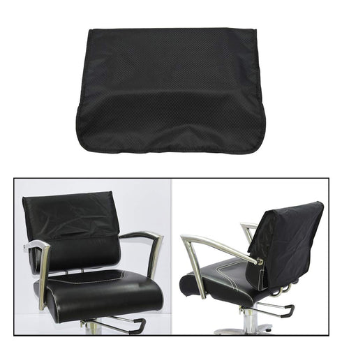 Salon Barber Chair Back Covers - Protective Equipment Tools & Accessories for Hair Stylist - Black