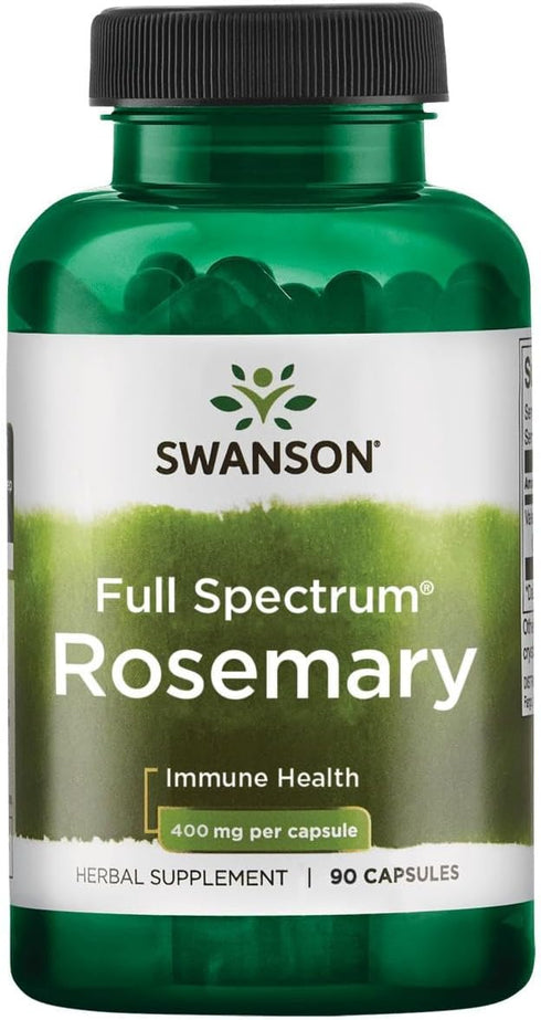Swanson Full Spectrum Rosemary - Herbal Supplement Promoting Immune Health Support -