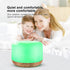 300ML Essential Oil Diffuser, Remote Control Ultrasonic Aromatherapy Oil Diffuser, 7 LED Light Colors