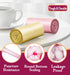 4 Gallon Pink Trash Bags, 180pcs, Strong Garbage Bags for Bathroom, Home, Office, Fit 12-15 Liter